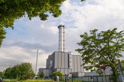 Industrial facility with treatment infrastructure